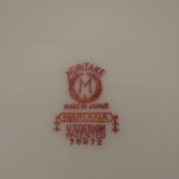 Antique Replacement China 1920s Noritake Round Covered Vegetable Bowl in Mariana - Picture 2 of 15